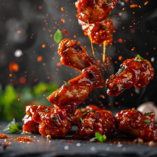 Buffalo Style Wings.