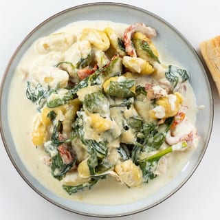 Creamy Tuscan Gnocchi