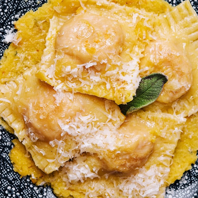Homemade Cheese Ravioli Catering.