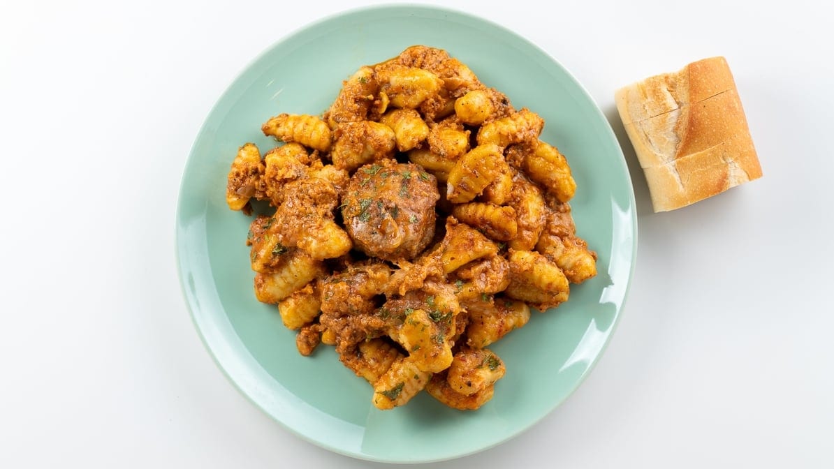 Gnocchi Bolognese.