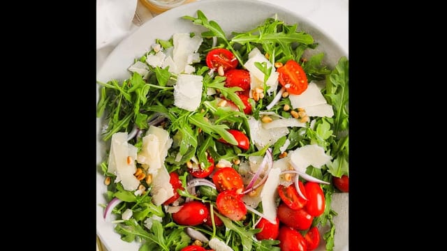 Baby Arugula Salad.