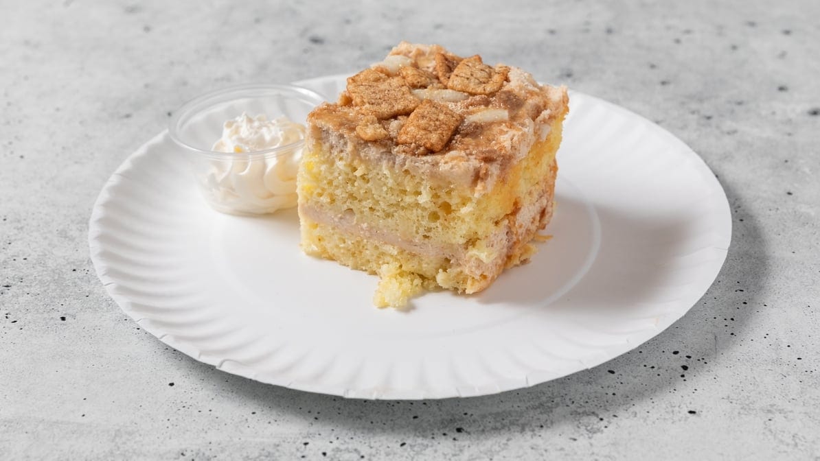 Cinnamon Toast Crunch Cake.
