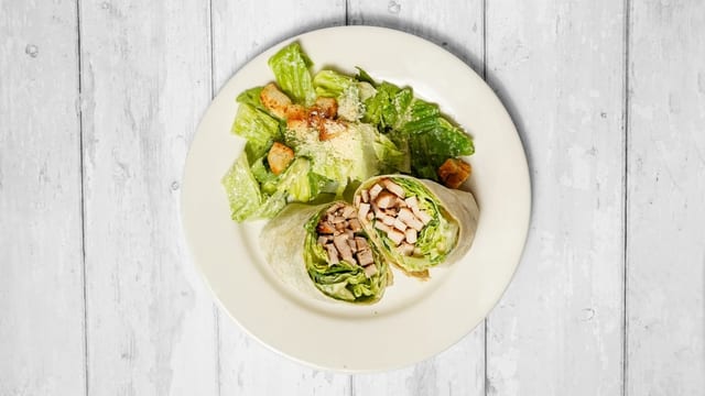 Chicken Caesar Wrap.