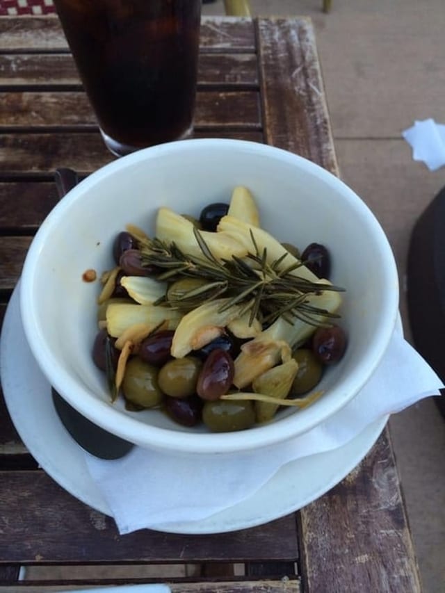 Warm Olives.