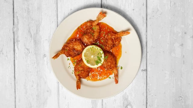 Coconut Shrimp.