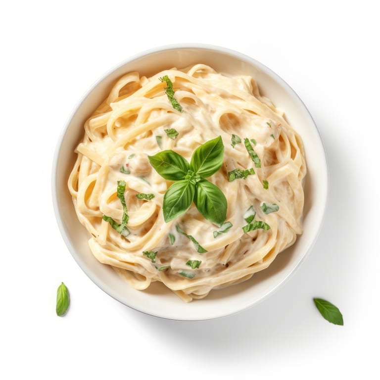 Fettuccine Alfredo at Our Restaurant