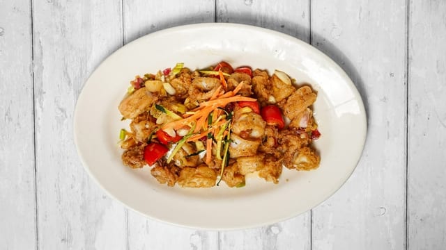 Ginger Calamari House Special.