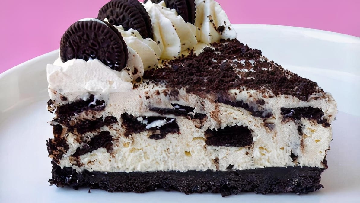 Extra Dense Oreo Cheesecake.