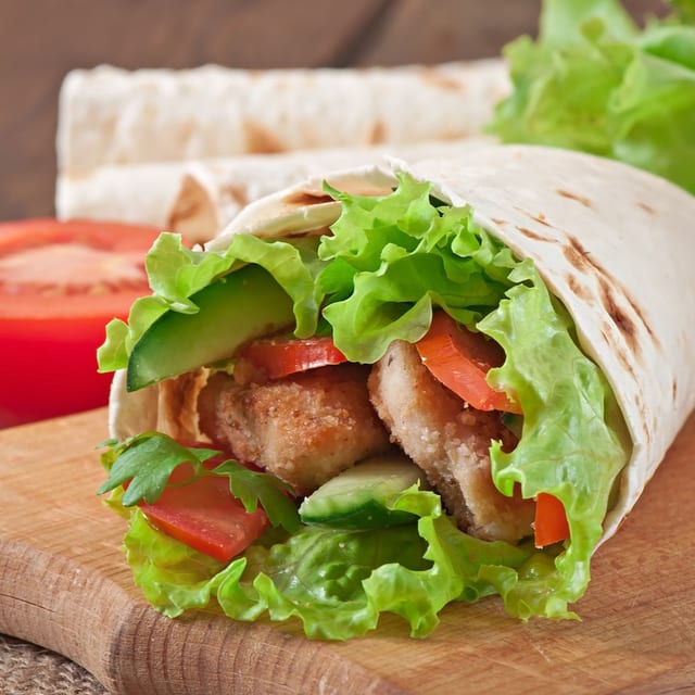 Grilled Chicken Wrap.