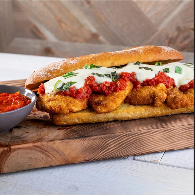 Chicken Parmesan Sandwich.