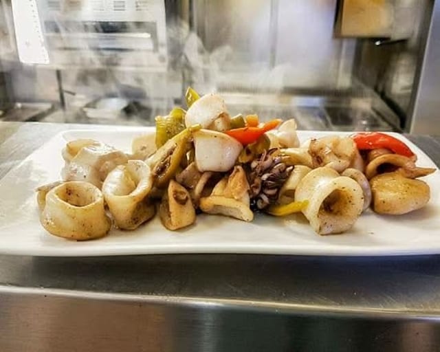 Calamari Arrabbiata.