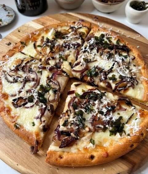 Sweet Onion Pizza.