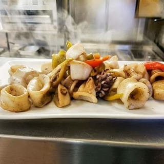 Calamari Arrabiata Catering