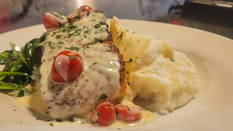 Creamy Tuscan Salmon.